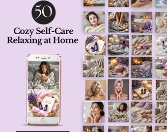 Selbsfürsorge Foto Foto Gesundheit Wellness Bild Gemütlichkeit Ästhetik Visuell entspannend home Lifestyle Social Media Slow Living Digital Marketing Purple