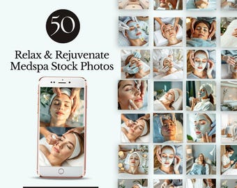 medspa stock photos skincare professionals social media content aesthetic botox faceless digital marketing nurse injector reels esthetician