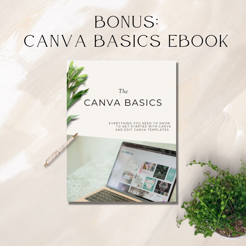 instagram brand identity canva template IG brand kit social media branding strategy for consistent cohesive feed Editable Instant Download image 7