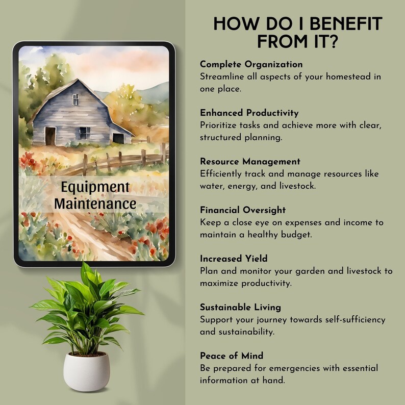 the ultimate homestead planner 2024 digital homestead planner printable garden journal homesteading organizer farm planner editable PDF