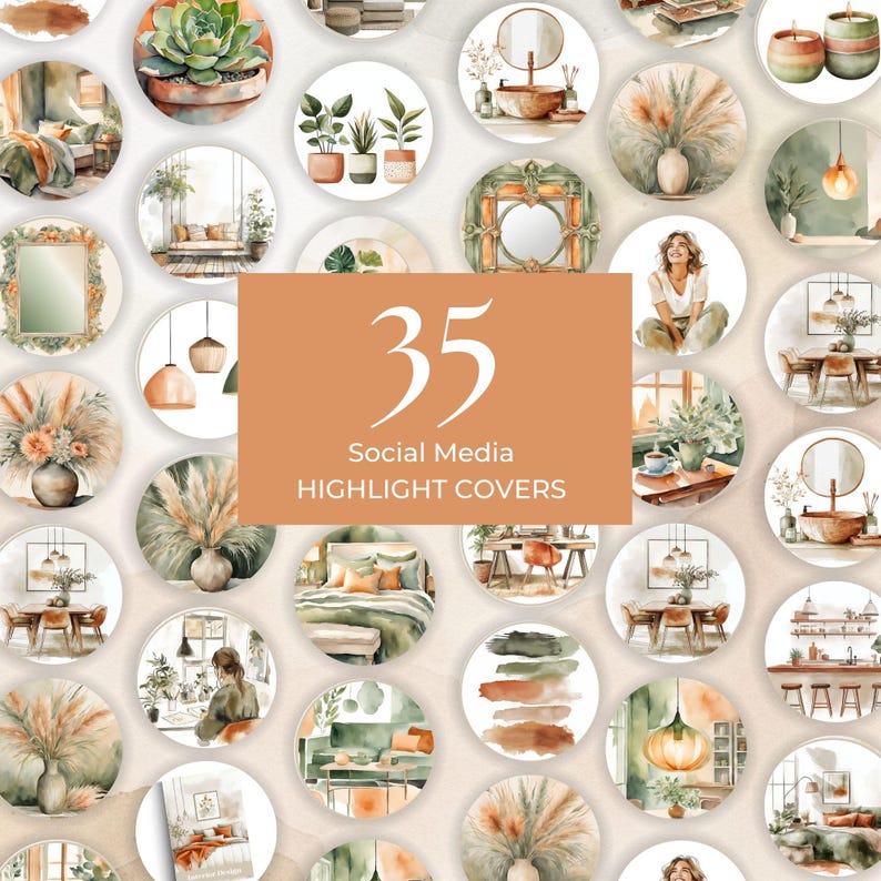 Interior Designer Highlight Covers Instagram Home Decor IG Story ...