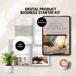 digital product starter kit how to sell online guide done for you passive income business ebook digital marketing private label rights PLR
