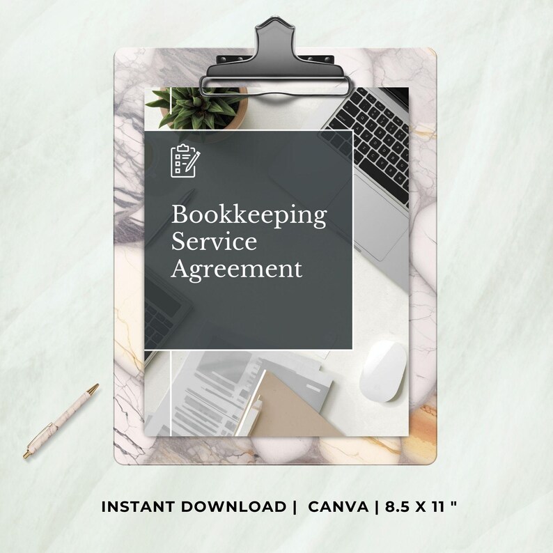 Bookkeeping Service Agreement Template Virtual Accounting Small ...