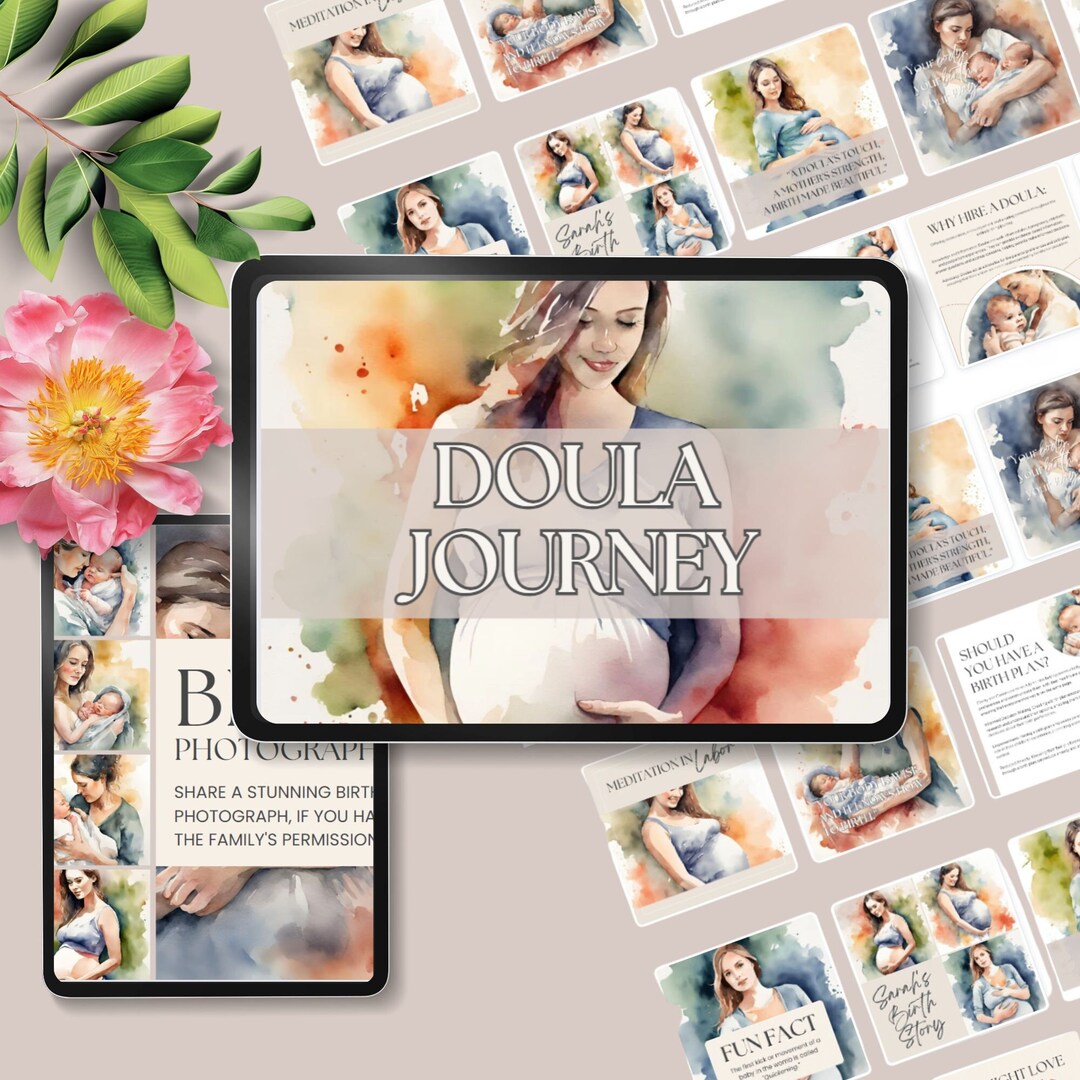 Doula Instagram Post Template Birth Doula Business Canva Social Media ...