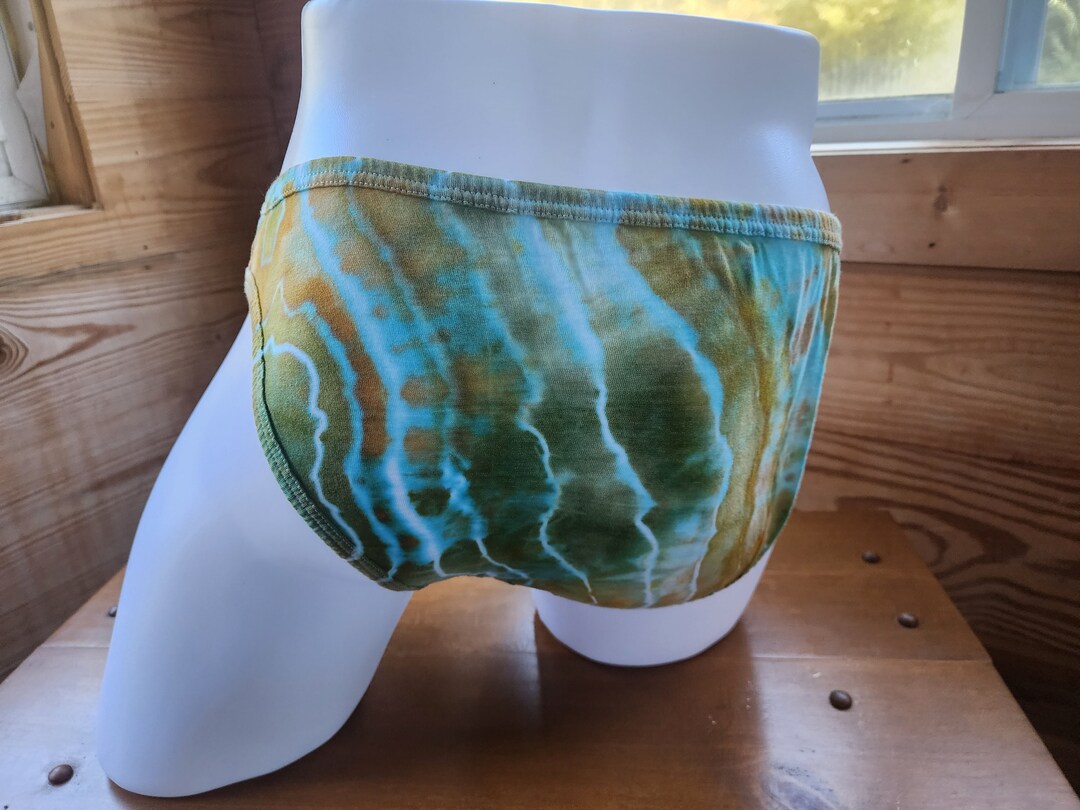 Mens XL Hand Tie Dyed Underwear Etsy