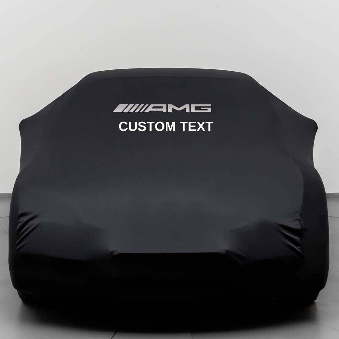 Custom Text Mercedes AMG Car Cover, Tailor Made for Your Vehicle and