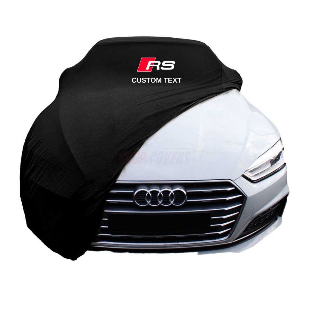 Audi RS Custom Text Car Cover, Tailor Made for Your Vehicle and Fast  Shipping, Audi RS Car Full Cover for All Models, Audi RS Car Protector 