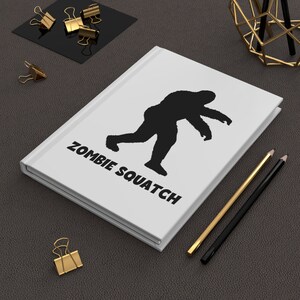Zombie Squatch - Hardcover Journal Matte