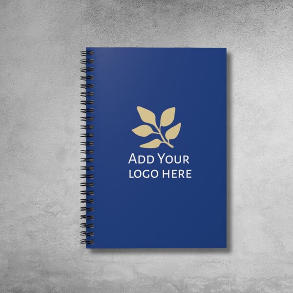 Custom Logo Spiral Notebook ,Custom Name Ruled Line Spiral Notebook, Personalize Your Notebook With Your Design , Christmas Bulk Gift