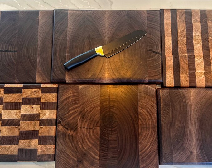 Custom Walnut/Maple Small Cutting Boards