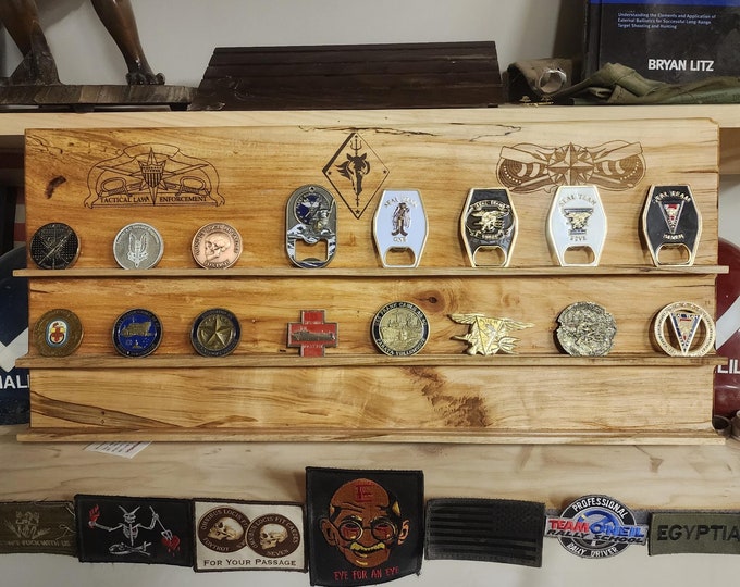 Custom Military Coin/Award Displays