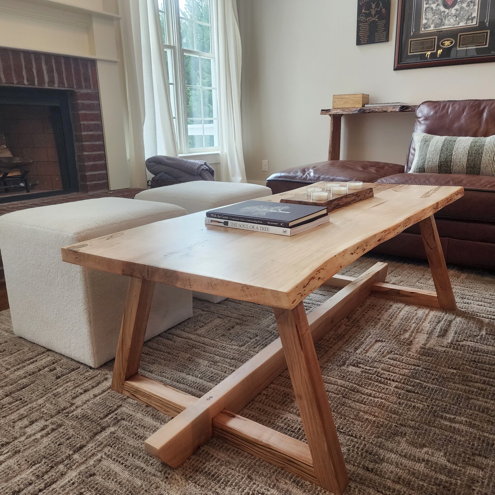 Ambrosia Maple Coffee Table Etsy