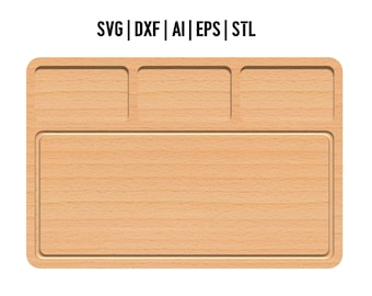 Kitchen Cutting Board, CNC File, Serving, Dxf, Svg, Stl, Digital