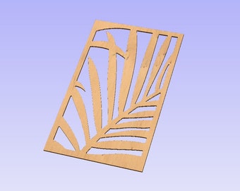 Palm Leaves Svg, Dxf, ai, Geometric, Vector, Nature, Trees, Aspire, Artcam, Laser, Cnc, Plasma