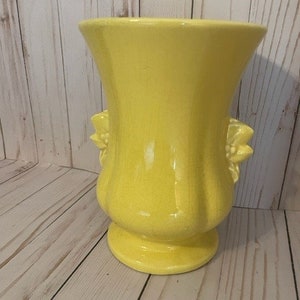 Vintage McCoy Leaves and Berries Vase