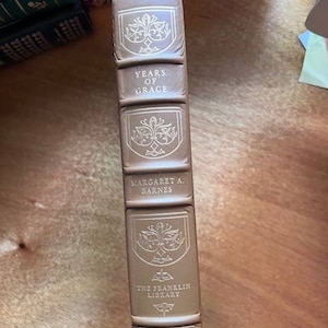 Franklin Library Full Leather Bound Limited Edition - Years of Grace