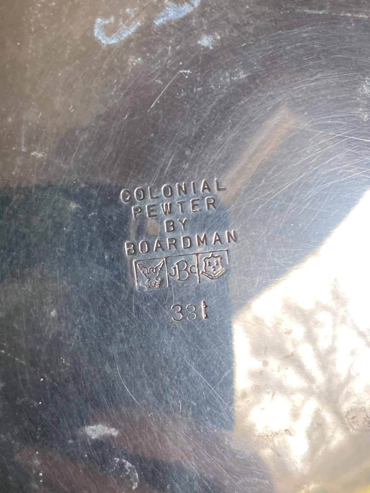 Colonial Pewter Pitcher by Boardman Etsy