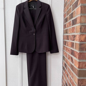 Jones New York brown suit, blazer and slacks