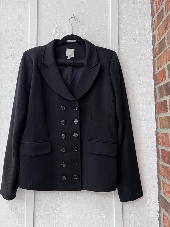Halogen double breasted blazer deals