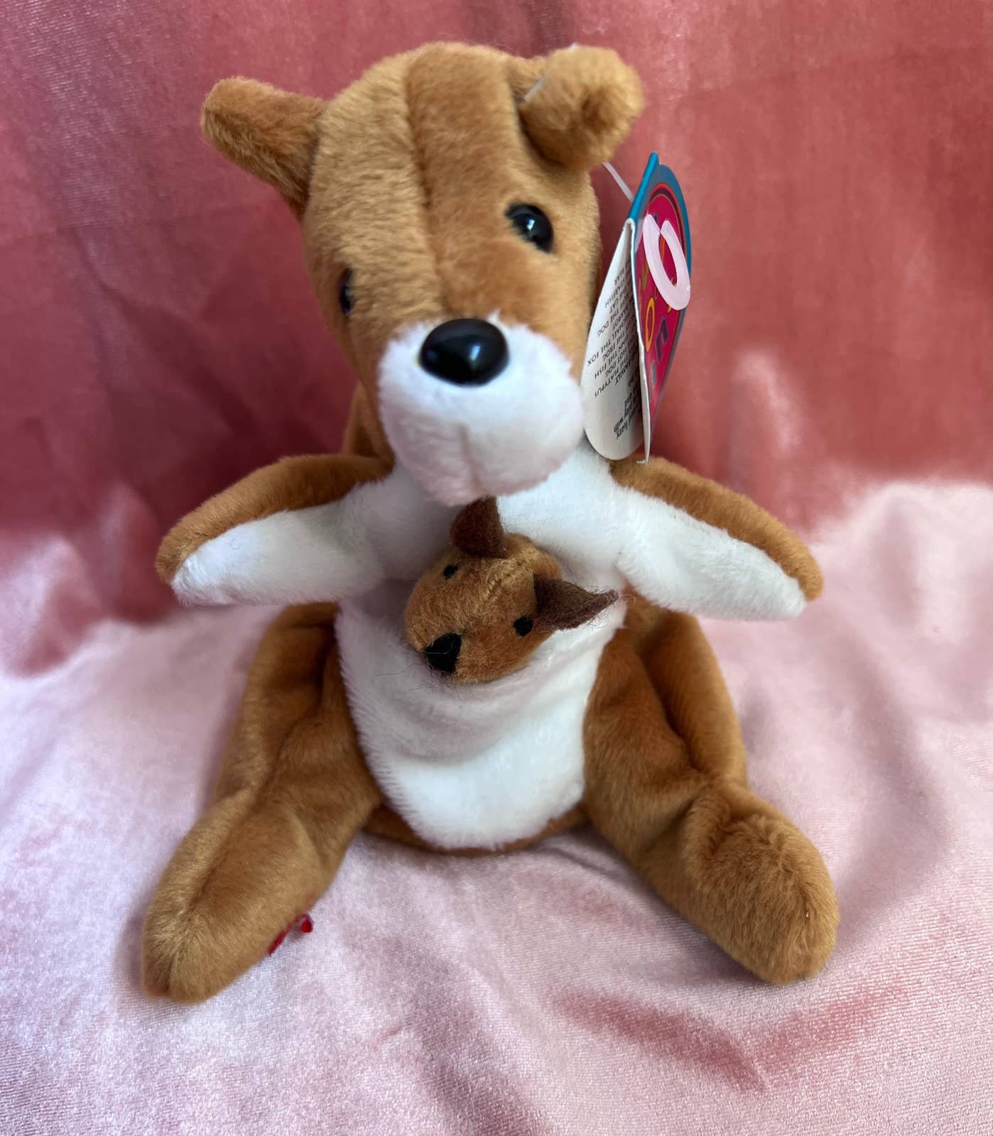Aussie & Joey Full O'beans Plush Toy Kangaroo and Baby - Etsy