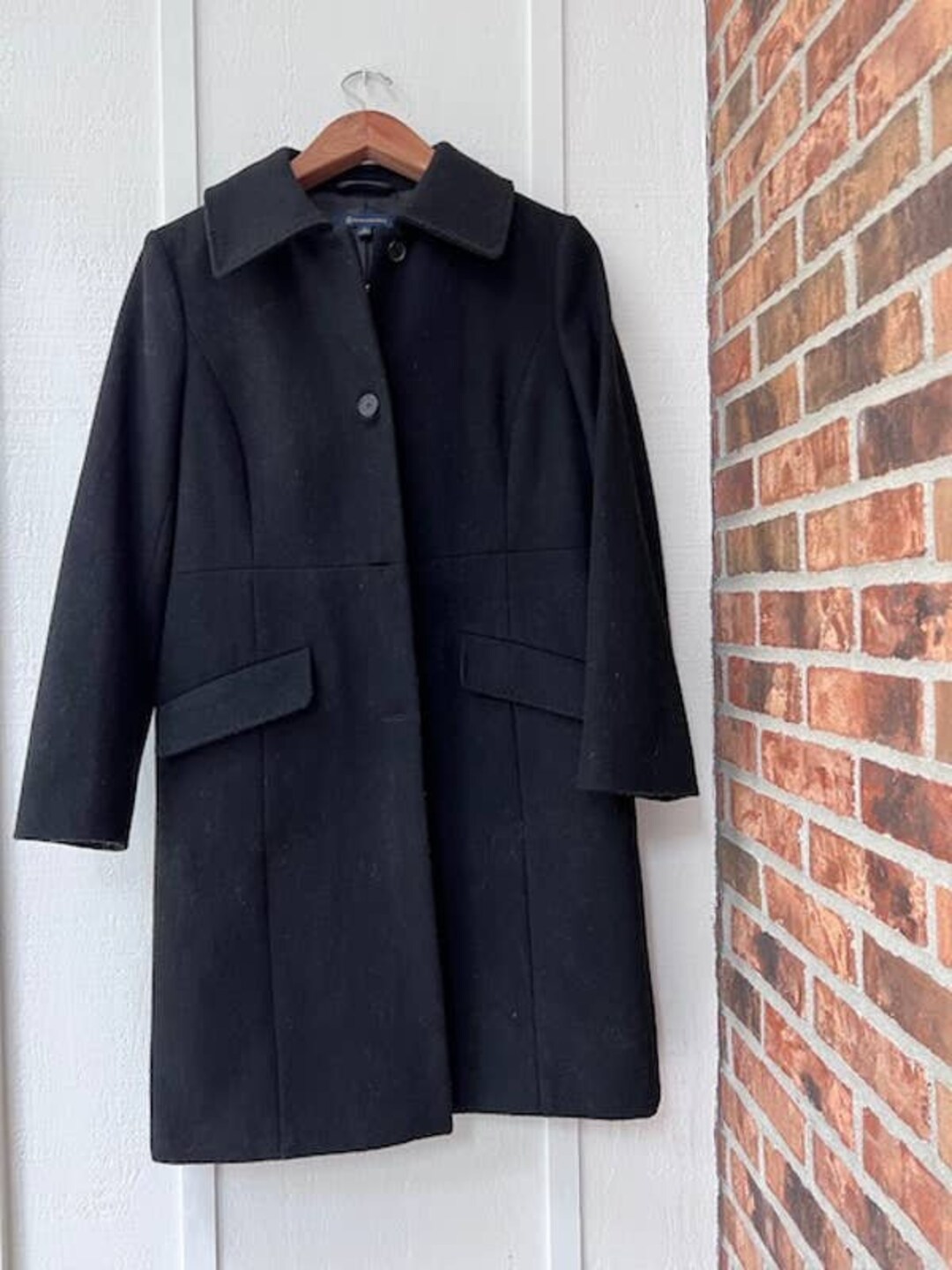 Brooks Brothers Wool Car Coat Etsy