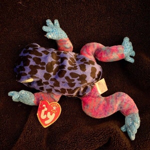 TY Beanie Baby - DART the FROG - 2000 - Original owner