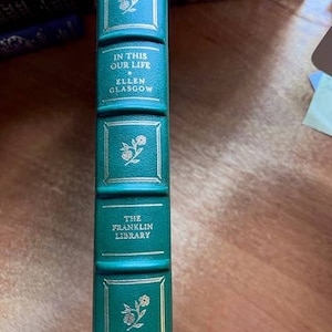Franklin Library Full Leather Bound Limited Edition - In This Our Life 1976