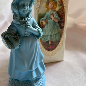Avon Little Girl Blue Cologne Bottle in Box - Collectible