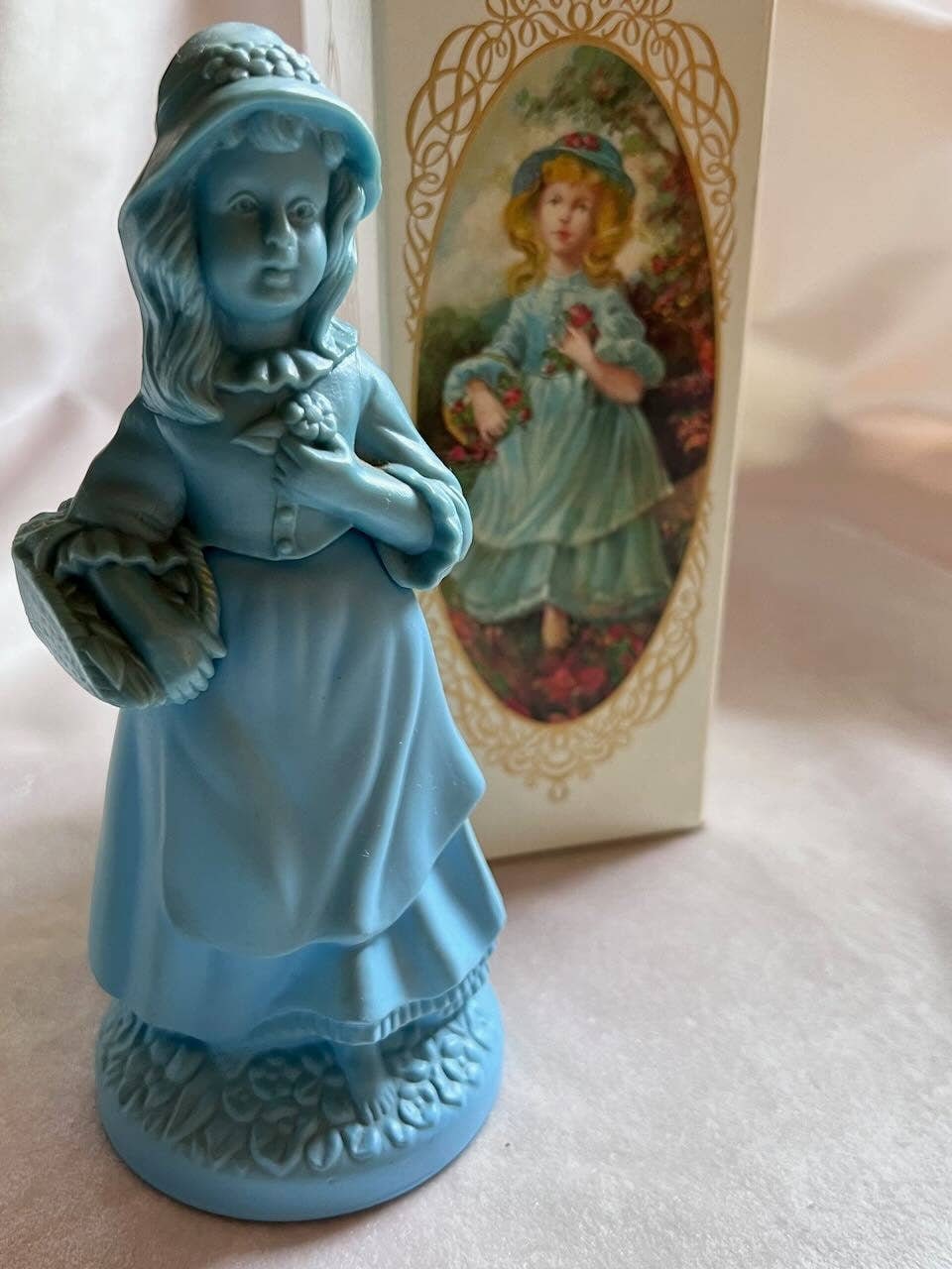 ヴィンテージ香水　AVON リトルガール　BLUE　香水瓶 箱付き Avon Little Girl Blue Cologne Bottle in Box - Collectible - Etsy