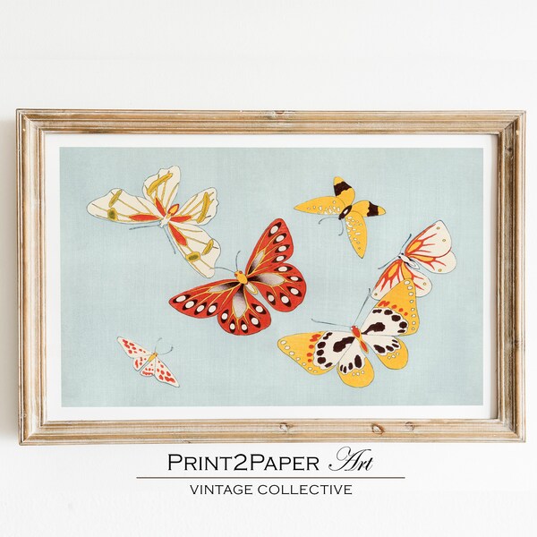 Japanese Butterfly Etsy