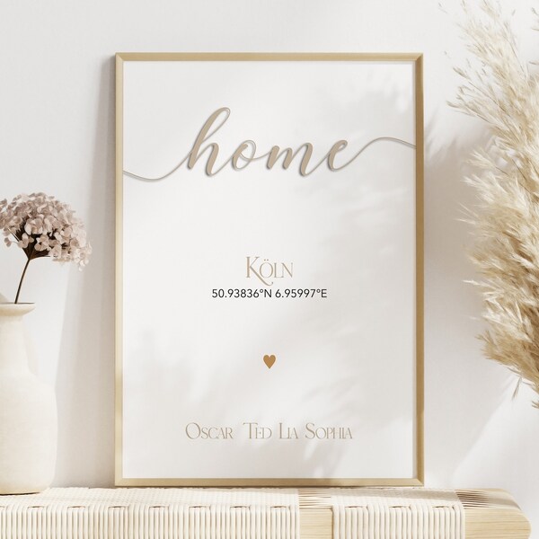 Picture of House With Coordinates Etsy