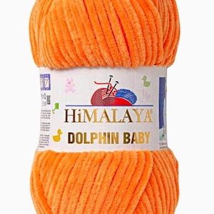 Himalaya Delfin Baby,Samt Garne,Amigurumi Garne,Spielzeuggarn,Häkeldecke,Decke Garn,Amigurumi Garn