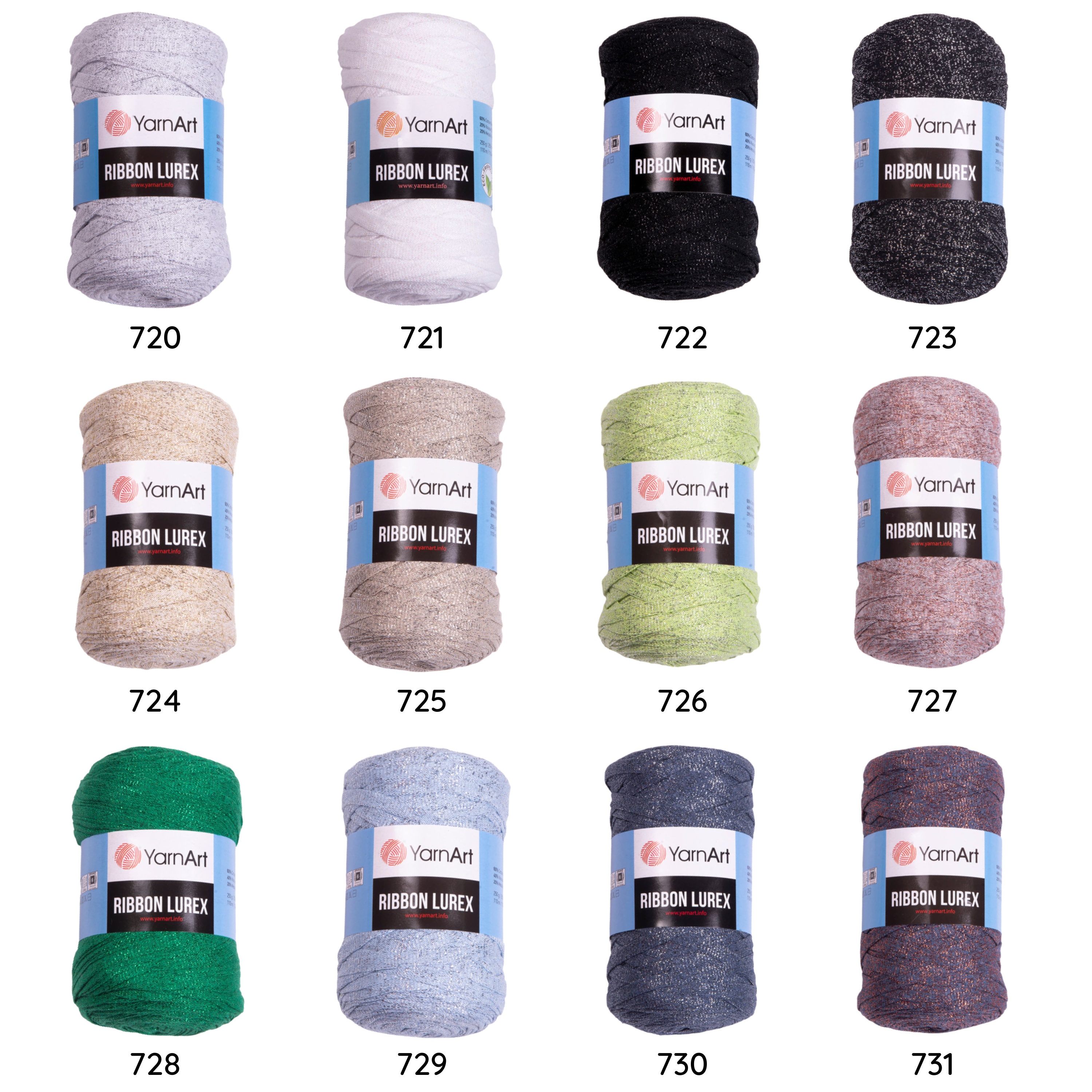 Yarnart Ribbon Lurex,crochet Yarn,accessories Knitting Yarn