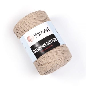 Yarnart Macrame Cotton, Crochet Macrame,80% Cotton Yarn,Bag,Runner,Suupla,Wall Ornament,Decorative Rugs and many more accessories.