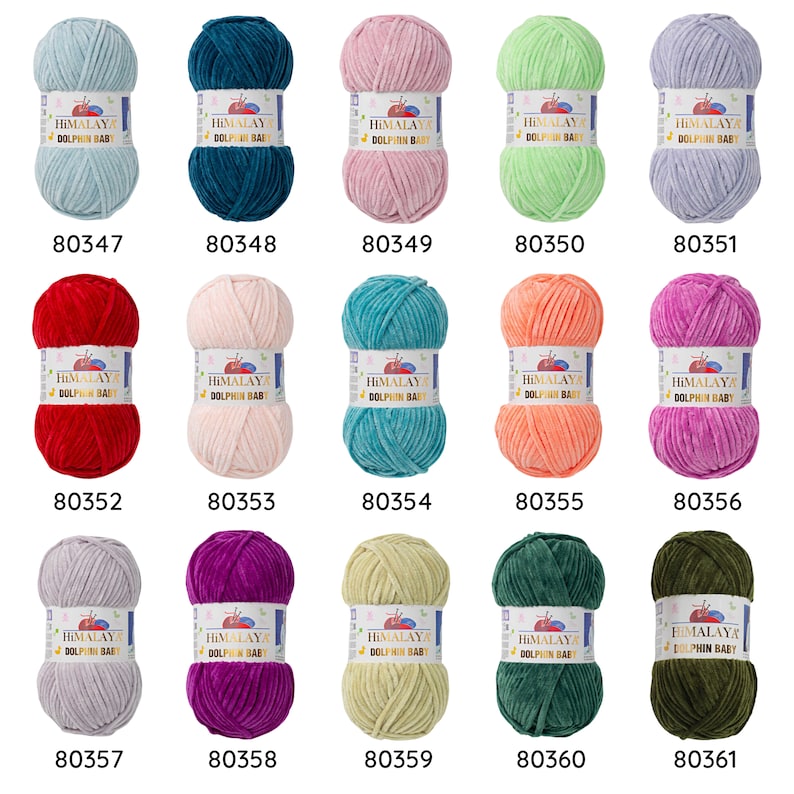 Velvet Yarns Himalaya Dolphin Baby Amigurumi Yarns Toys Etsy