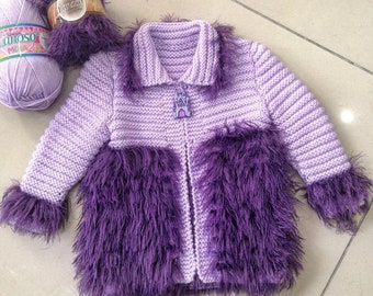 Luxurious Purple Fuzzy Yarn Beautiful Wired Stock Photo 530706550