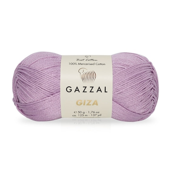 Gazzal Gıza,100% Mercerized Giza Cotton ,knitting Yarn,baby