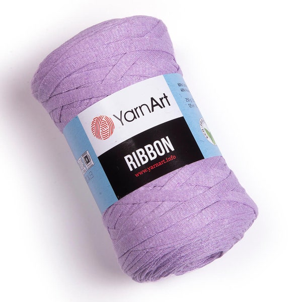 Ruban Yarnart, fil de Crochet, fil à tricoter d'accessoires, fil de chemise, fil de tissu, fil de sac, tapis, fil de ruban de coton