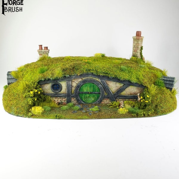 Hobbit House, Hobbit Hole, Hobbitone, Tolkien, Fairy Tale House, Lord of the Rings Collectibles Decor