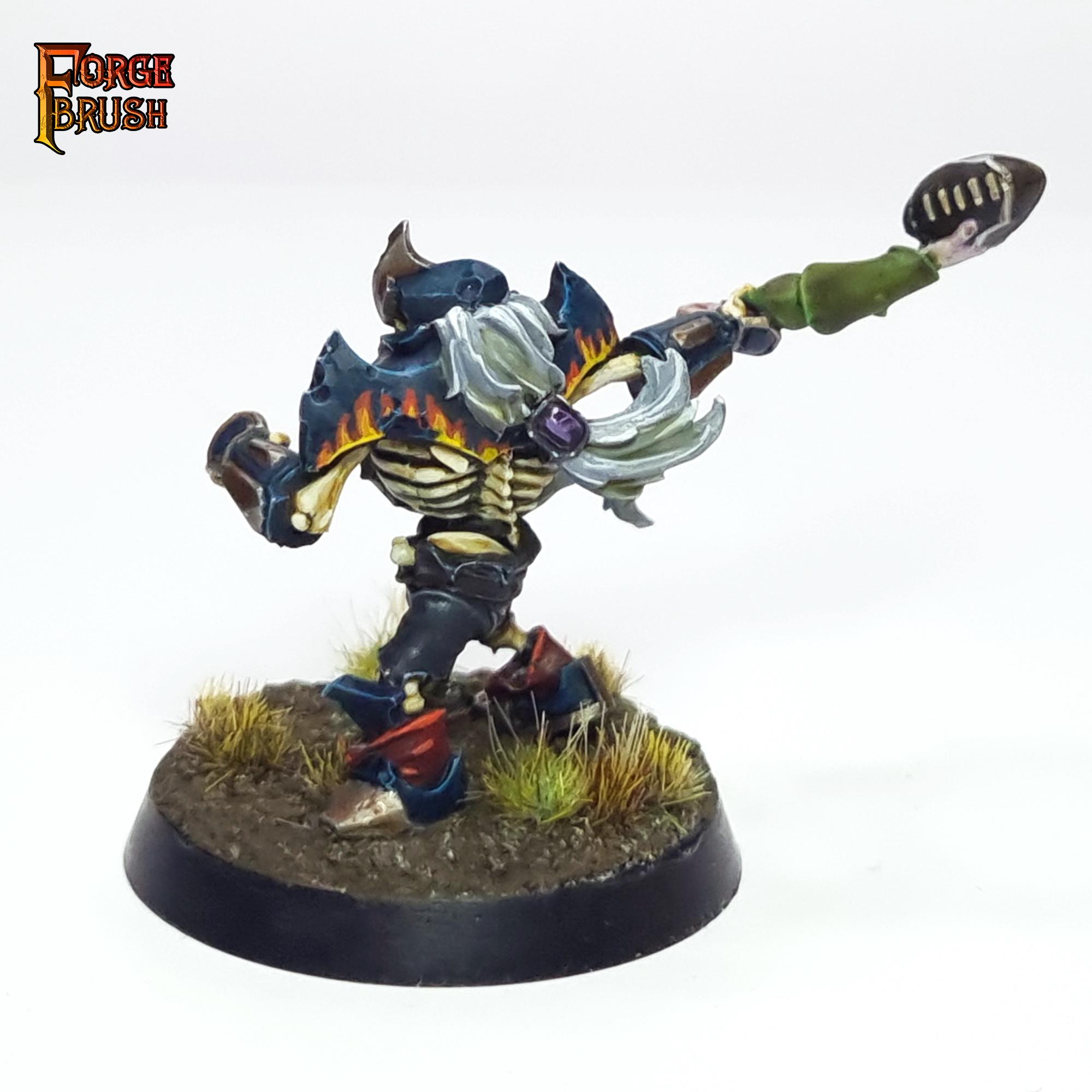 PAINTED Skrull Halfheight Blood Bowl Team. Undead Team, Dwarf Team 