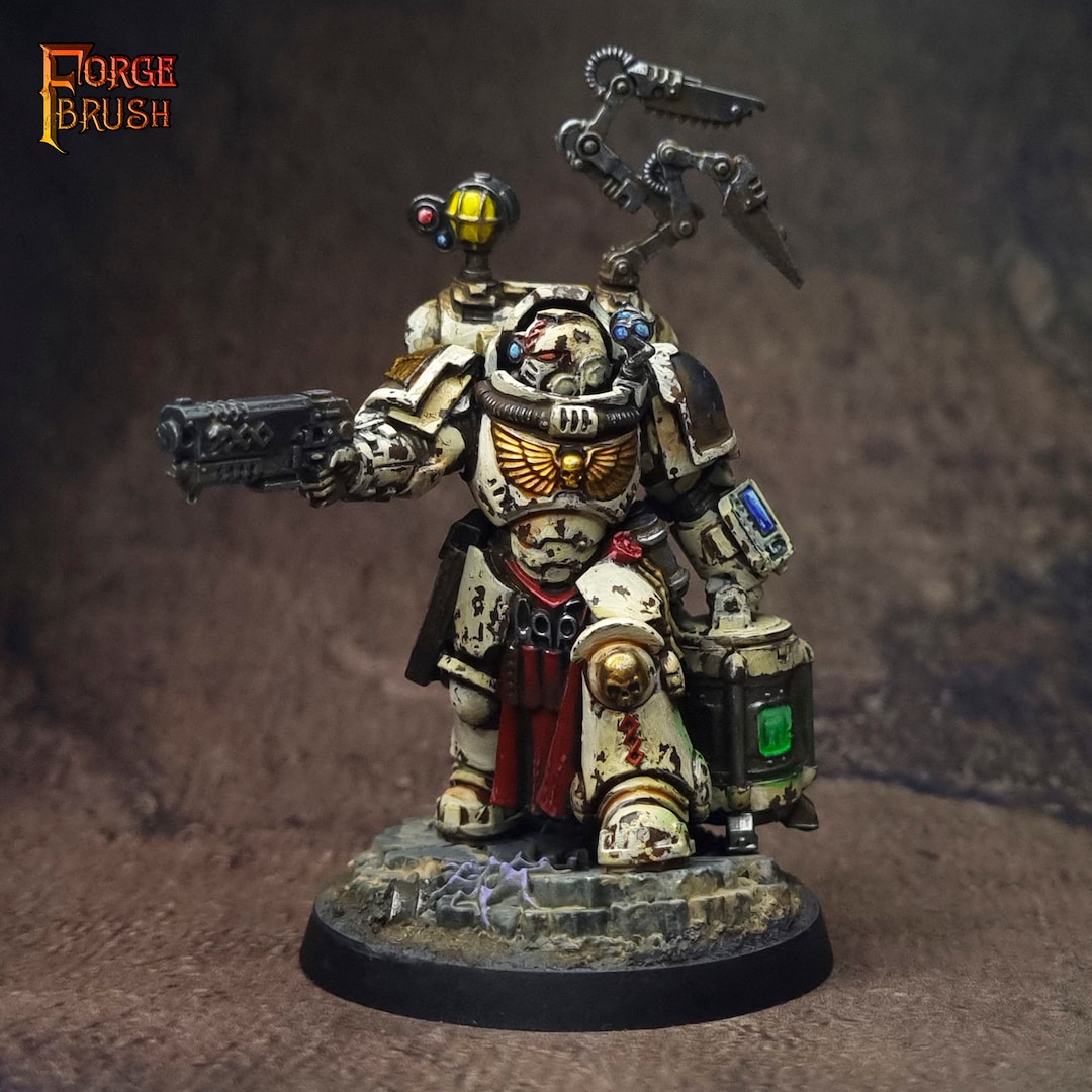 Apothecary Biologis, Painted Miniature Warhammer40k. Space Apothecary Biologis, Painted Miniature Warhammer40k. Space
