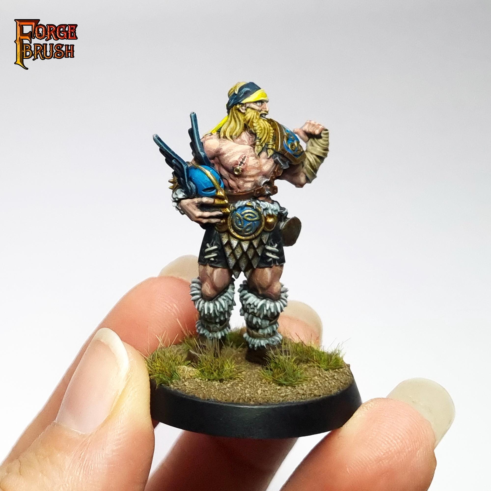 239★サッカー★emerson★prostars★フィギュア PAINTED Ivar Eriksson Norse Blood Bowl Team. Premium Painting