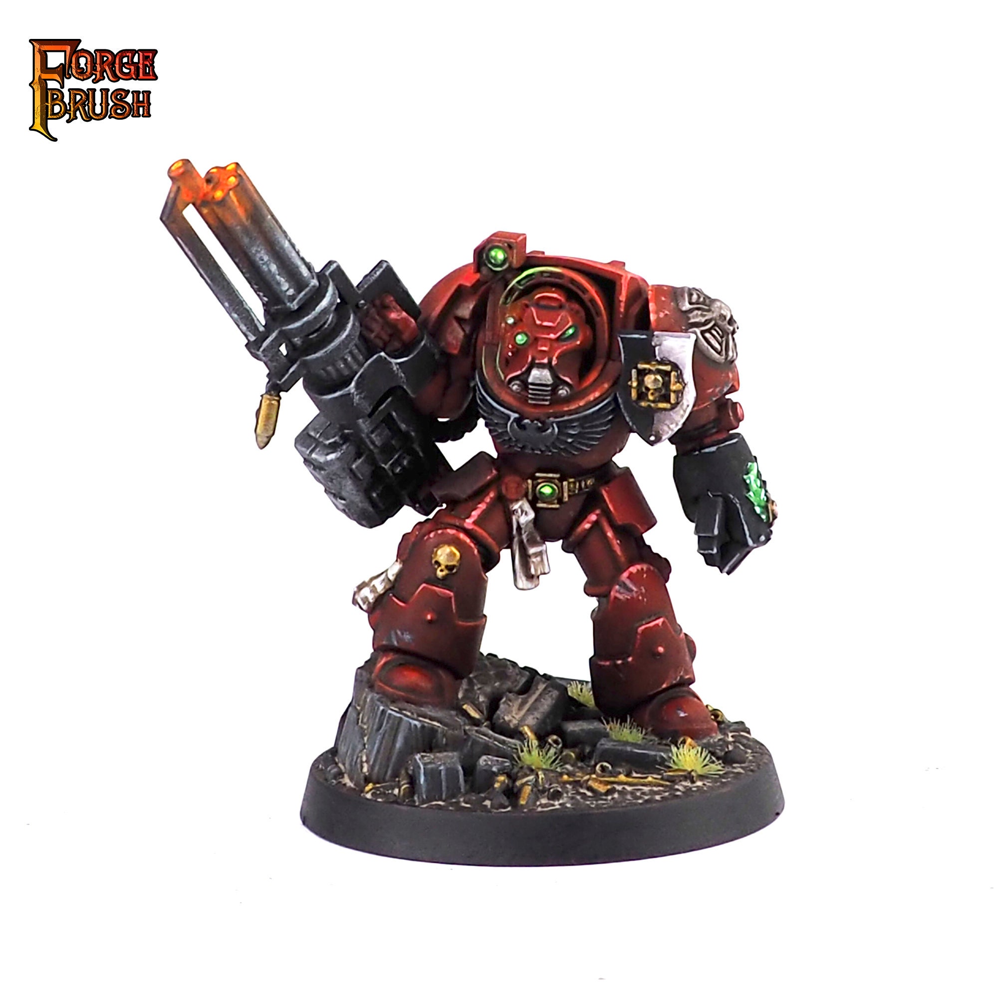 Miniature Space Ork Warhammer 40k Peinte – Édition Space Crusade, Occasion (voir Photos)