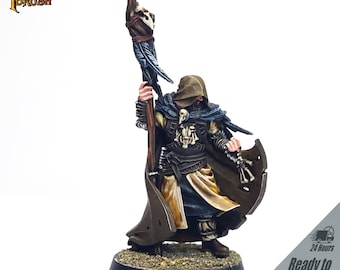 Painted Fraecht miniature, Hero of Carn Dum, MESBG PAINTING COMMISSION, Middle Earth Strategy Battle Game. Hand painted miniatures