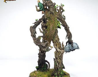 POMALOWANY Treebeard, Mighty Ent, miniatura Mesbg, strategiczna gra bitewna w Śródziemiu. Ręcznie malowana figurka. Zlecenie malowania MESBG