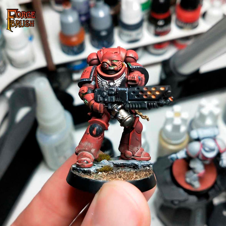 Blood Angels Painted, PREMIUM LEVEL. Commission Painting Warhammer 40k