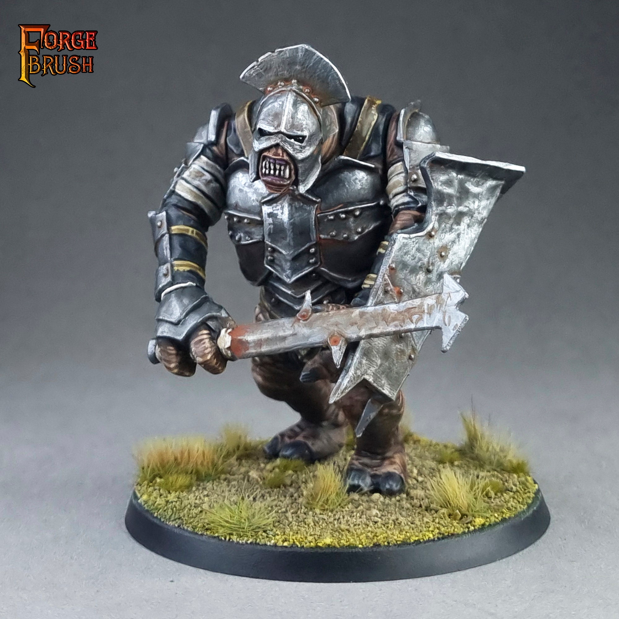 MESBG Isengard Troll PAINTED LOTR Lord Of The Rings Middle Earth MESBG Isengard Troll PAINTED LOTR Lord Of The Rings Middle Earth