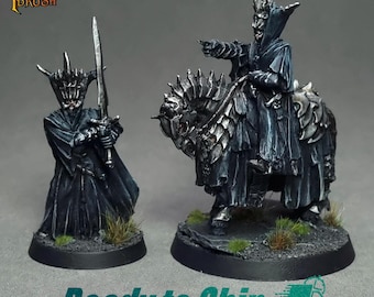 Painted The Mouth of Sauron miniatures. MESBG Hand Painted miniature, ready to ship