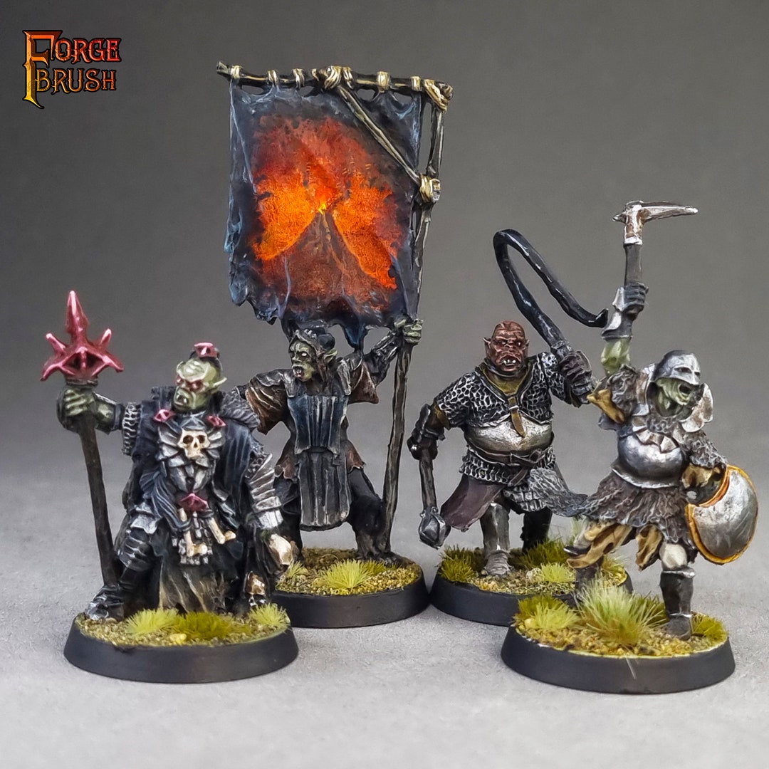 Games Workshop – Le Seigneur Des Anneaux – Mordor Orcs – Boîte Neuve Scellée