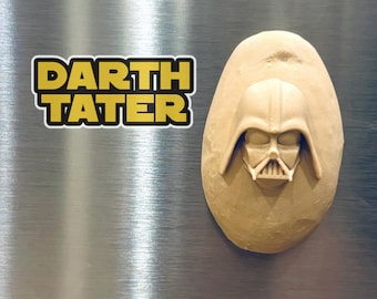 Darth Tater Fridge Magnet - Funny Star Wars Darth Vader Refrigerator Magnet